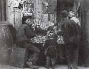 Strabenhandler in Chinatown Francisco